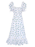 Blue Floral Meryl Dress