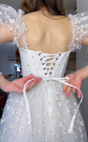 Little daisy white dress