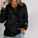 Comfy V-Neck Black Top