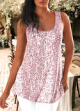 Sequin Light Pink Scoop Neck Tank Top and Cardigan