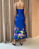 GUARDIAN MIDI DRESS IN BLUE