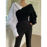 "MONA LISA" ASYMMETRICAL TOP