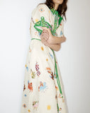 SEEKER EMBROIDERED SHIRTDRESS