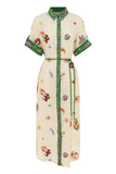 SEEKER EMBROIDERED SHIRTDRESS