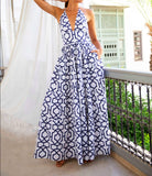 TILE PRINT DRESS