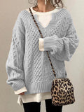 Cohasset Slouchy Cable Knit Sweater