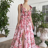 Rose terrace gown