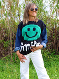 Smiley 3D Printed Sweatshirt