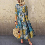 Trendy Print Afternoon Time Casual Dress