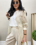 Cream Lace Wonderful Fringe Fall Jacket