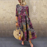 Trendy Print Afternoon Time Casual Dress