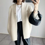 Long Sleeve Button Front Cardigan