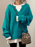 Cohasset Slouchy Cable Knit Sweater