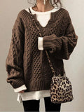 Cohasset Slouchy Cable Knit Sweater