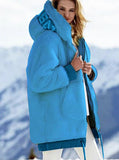 Solid Color Medium-length Coat