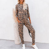 Leopard Print Casual Set