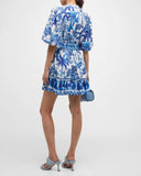 Blue Tree Vacation Dress