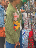 Loose Flower Cardigan