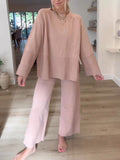 Pink Fashion Comfort Two Pieces Set