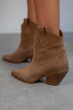 Fall and winter temperament long Vegas boots