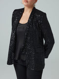 Break the Bank Sequin Blazer