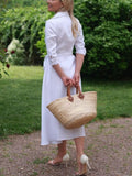 Classic & Elegant White Shirt Dress