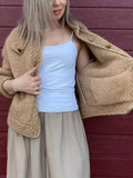 Fall and winter new knitted cardigan jacket