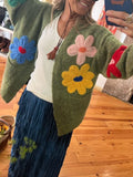 Loose Flower Cardigan